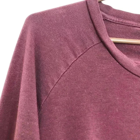 David Gandy For Autograph Long Sleeved Shirt Buttons Burgundy Size Extra Large - Picture 4 of 16